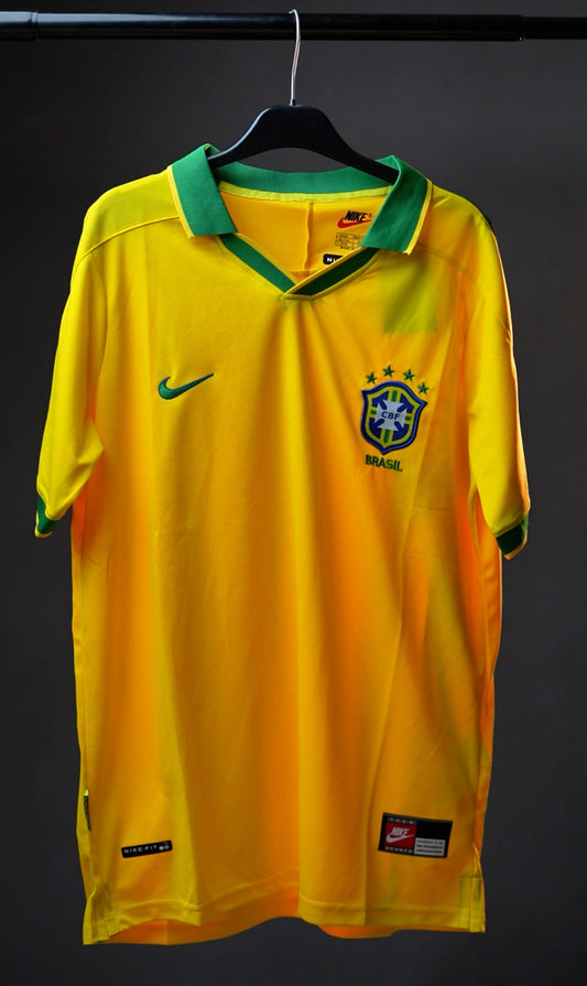 Brazil 1997 Home Jersey – Yellow
