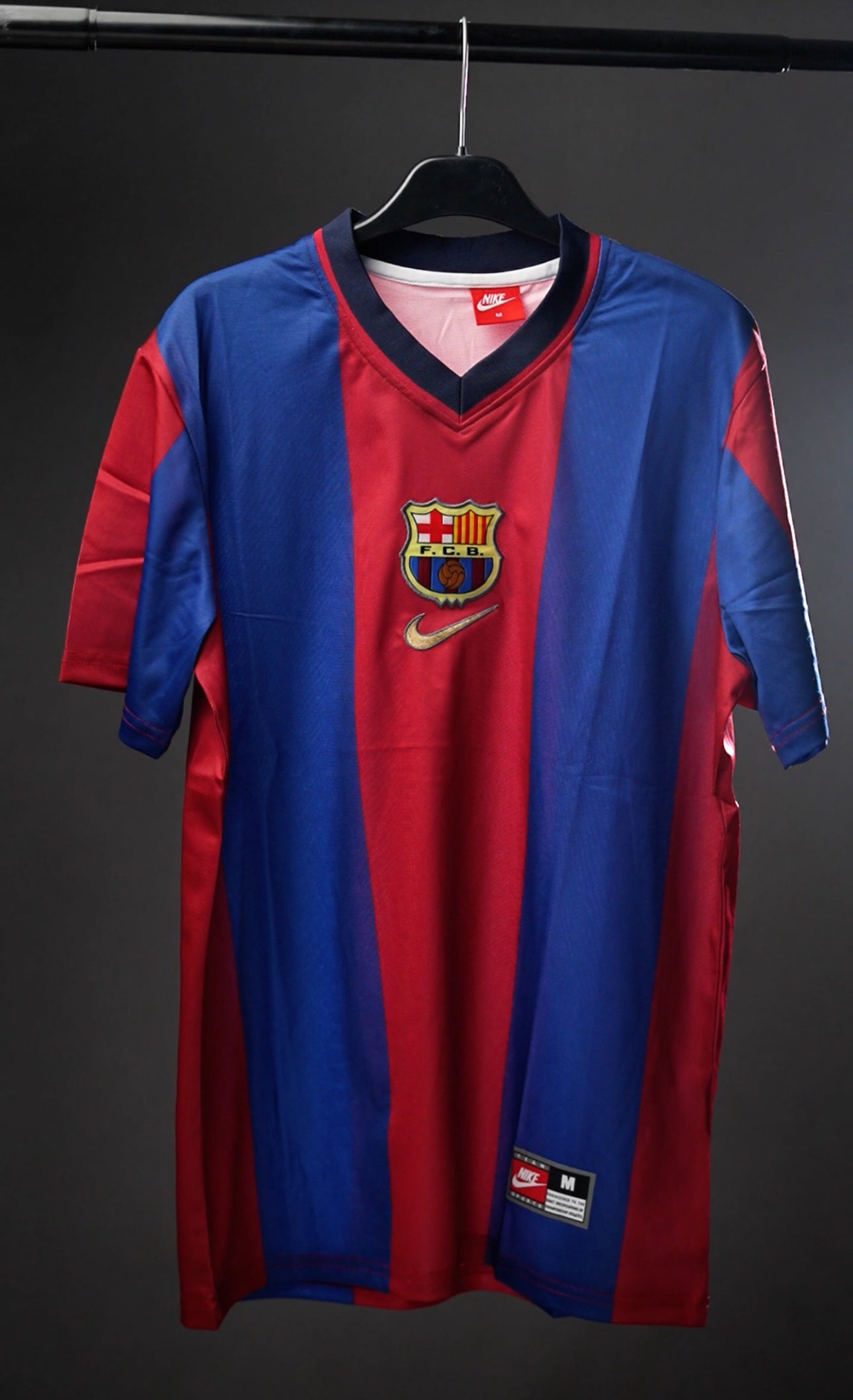 FC Barcelona 1998/99 Home Jersey – Blue & Red