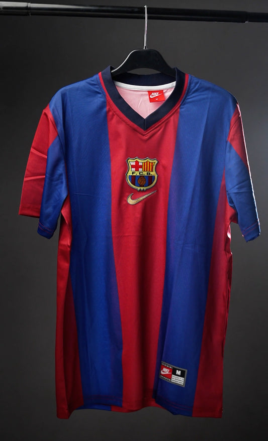 FC Barcelona 1998/99 Home Jersey – Blue & Red